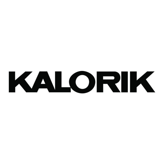 Kalorik USK DG 1 Operating Instructions Manual