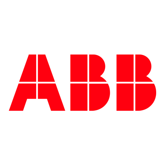ABB CR307 Series Installation Instructions