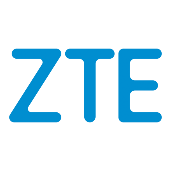 Zte Obsidian User Manual And Safety Information