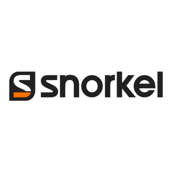 Snorkel SL26 Series Parts And Service Manual