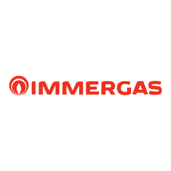 Immergas HERCULES SOLAR 26 2 ErP Instruction And Recommendation Booklet