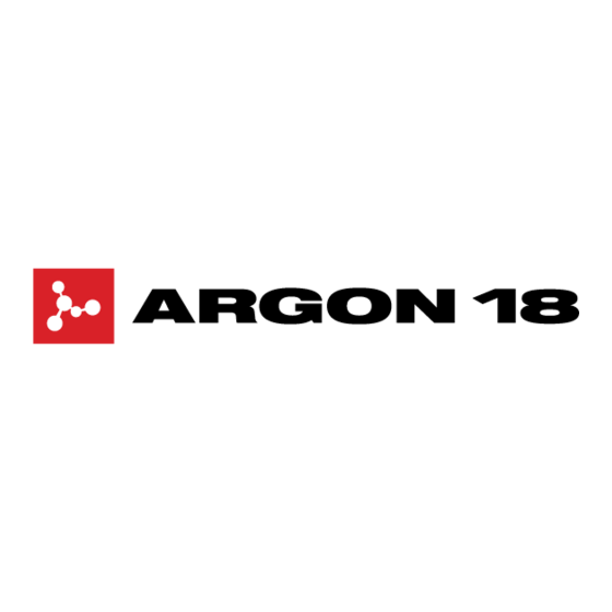 Argon 18 E-118 NEXT Manual