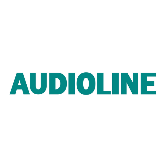 AUDIOLINE AB 820 Operating Instructions Manual