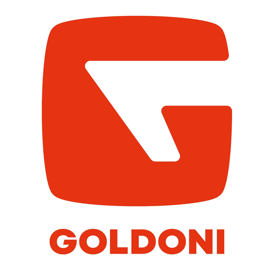GOLDONI FRESA 19 Operation And Maintenance Manual