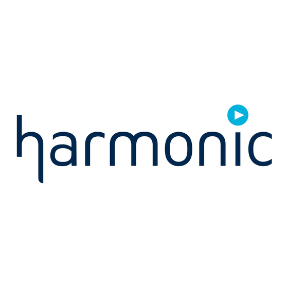 Harmonic MediaCenter 2200B Quick Reference Manual
