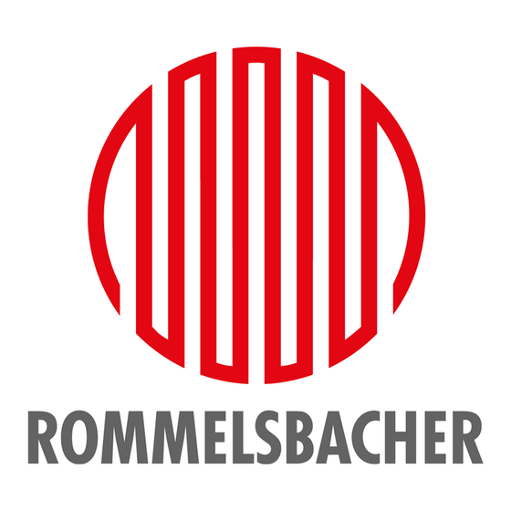Rommelsbacher FRH 1700 Instruction Manual