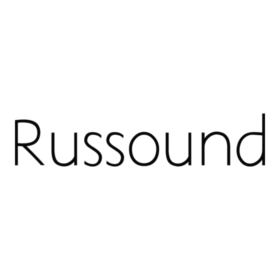 Russound Smart Select Volume Control Instruction Manual