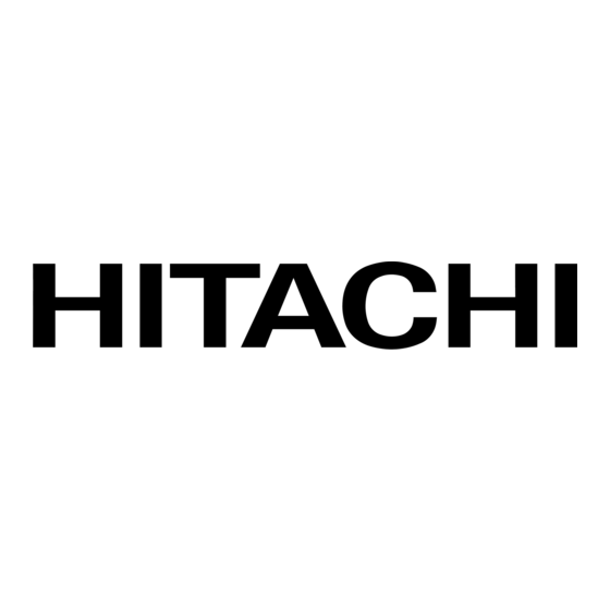 Hitachi ZAXIS 130H Technical Manual