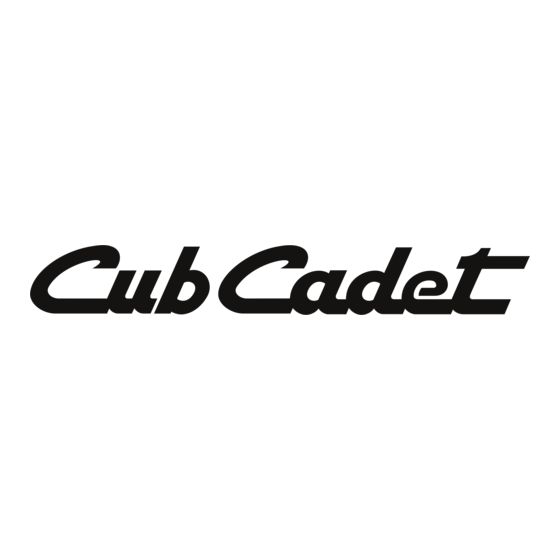 Cub Cadet 18M Operator's Manual