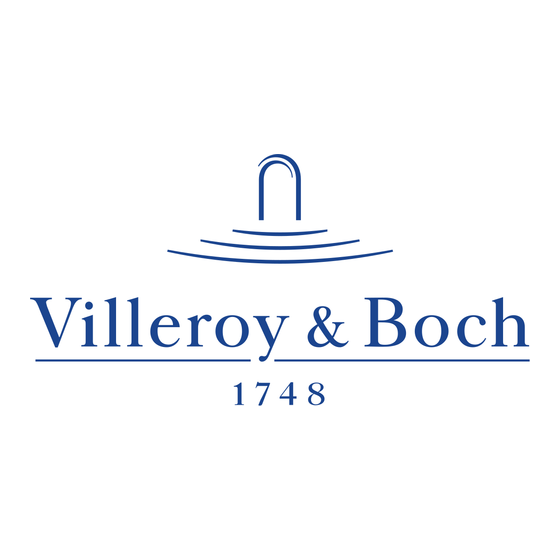 Villeroy & Boch Aveo UBQ194AVE9W1V01 Installation Instructions Manual