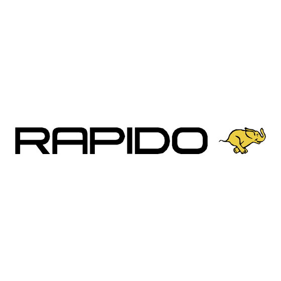 Rapido F 220 NT Installation Instructions Manual