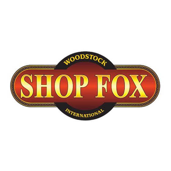 Shop fox W1864 Owner's Manual