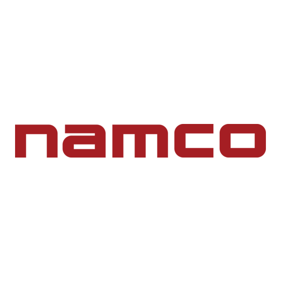 NAMCO CRISIS ZONE DX Operator's Manual