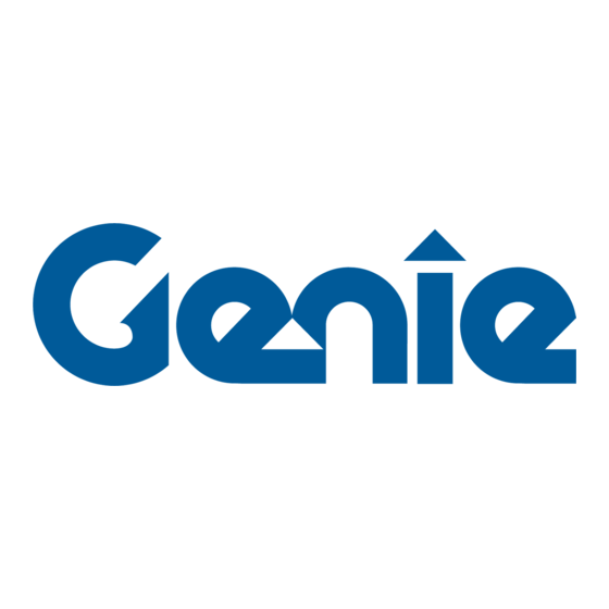 Genie 2020L Series Operation And Maintenance Manual