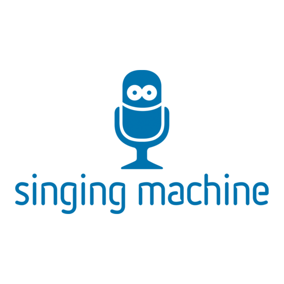 The Singing Machine SMM-112 Instruction Manual