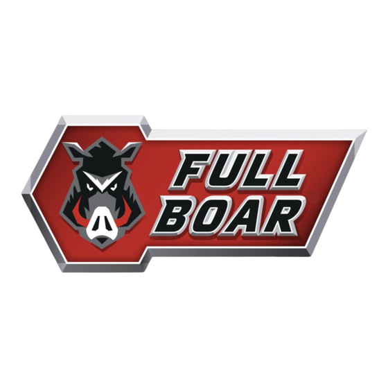 Full Boar FBT-2000 Instruction Manual