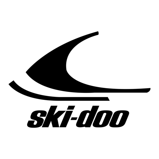 Ski-Doo Safari 1990 Operator's Manual