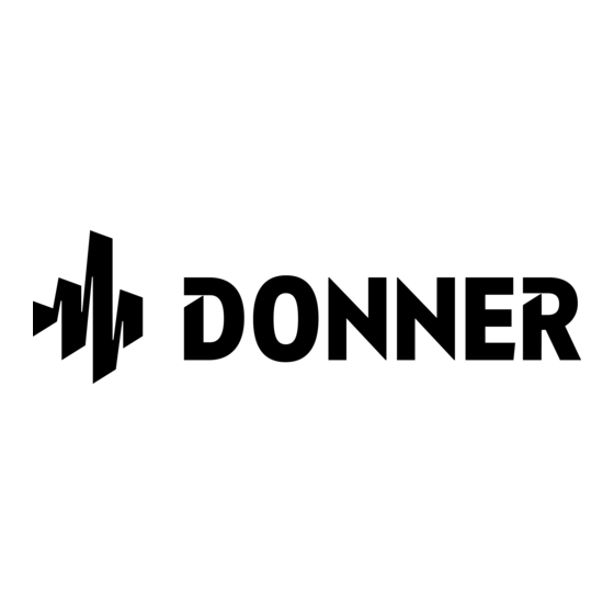 DONNER DED-500 USER MANUAL Pdf Download | ManualsLib