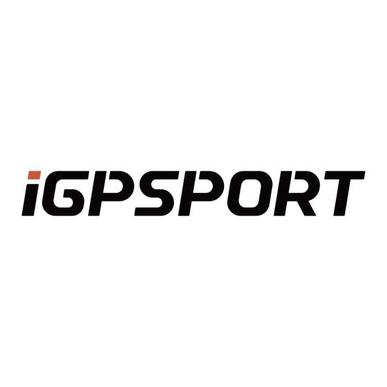 iGPSPORT VS1200 User Manual