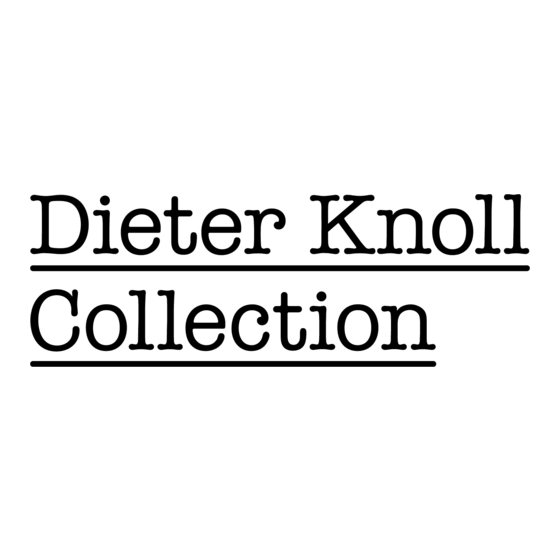 Dieter Knoll Collection DKDT5900XK User Manual