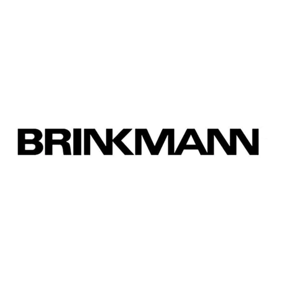 Brinkmann Proseries 8300 Owner's Manual