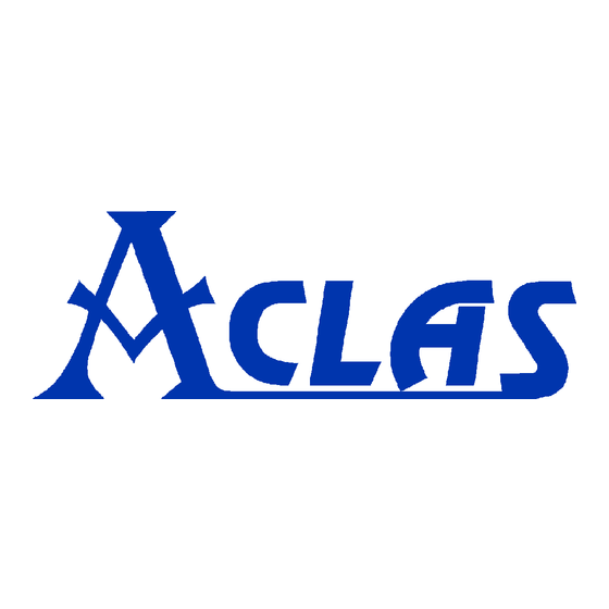 ACLAS PP8X User Manual