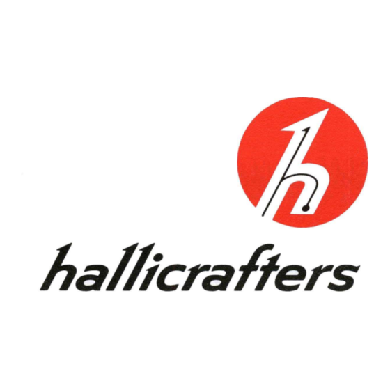 Hallicrafters SX-146 Instruction Manual