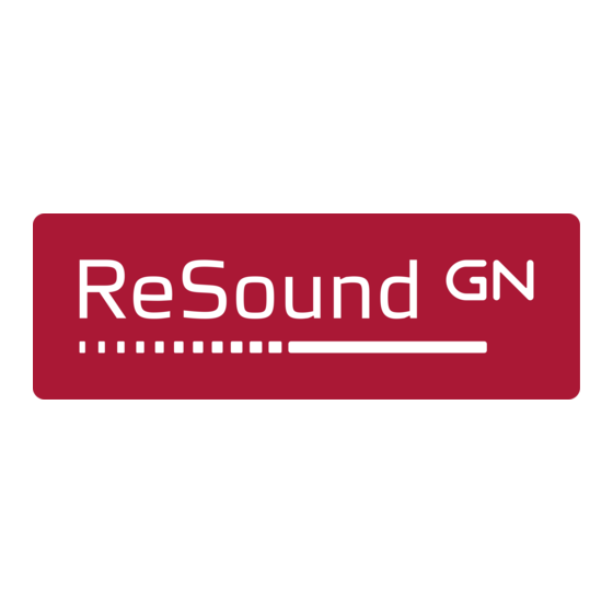 ReSound CIC User Manual