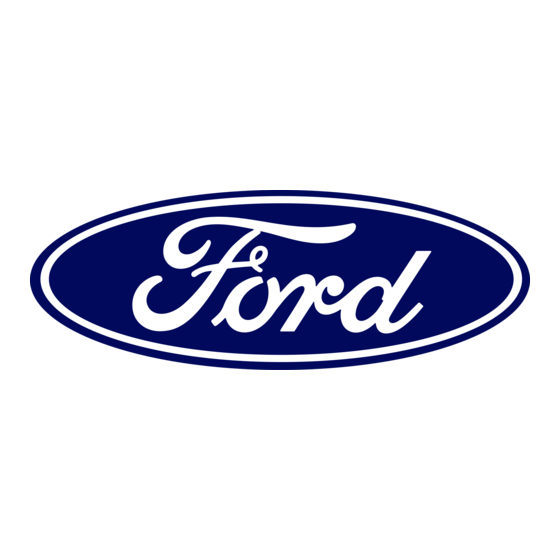 Ford Automobile User Manual