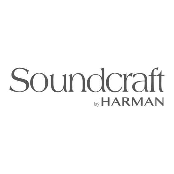SoundCraft Delta Monitor User Manual