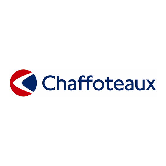 Chaffoteaux & Maury MINIMA MX2 24 FF NG Installation, Operating And Servicing Instruction
