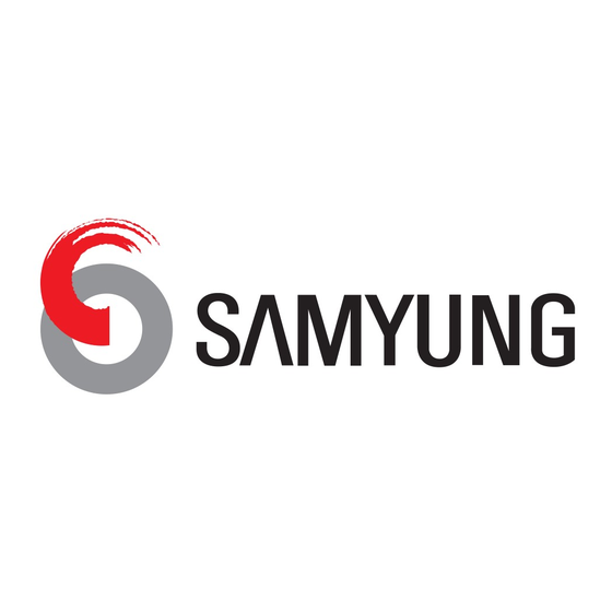 Samyung SUPERTRACK SDA-390 Installation And Operation Manual