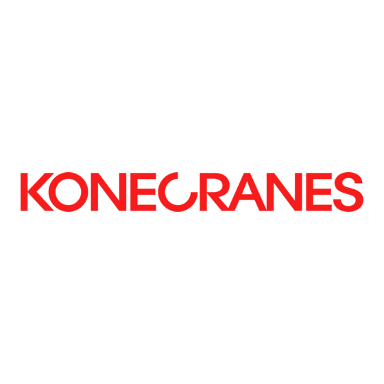 Konecranes DMCS022 Installation Instruction