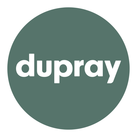 Dupray ONE PLUS Instruction Manual