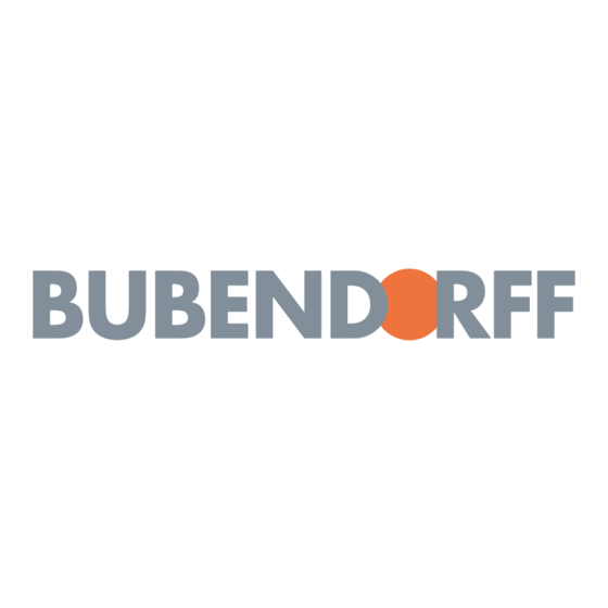 Bubendorff iDiamant with NETATMO User Manual