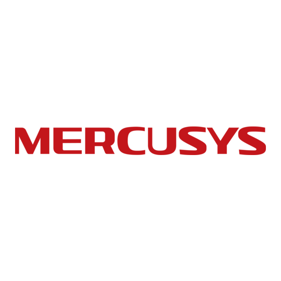 Mercusys MT110 Quick Installation Manual