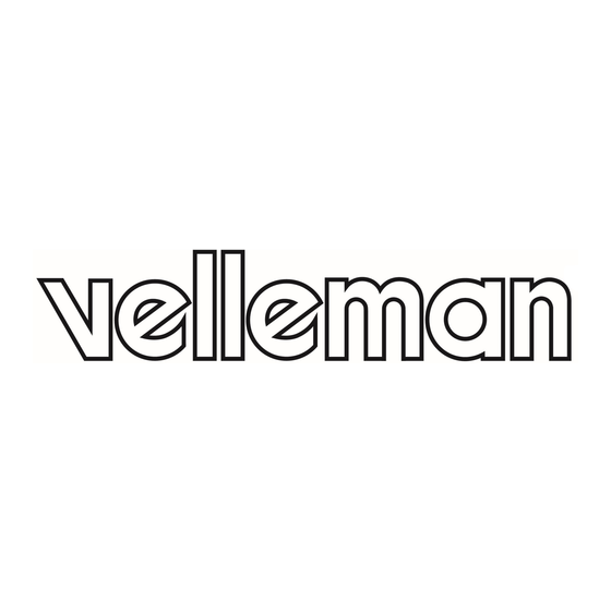 Velleman VMM500 User Manual