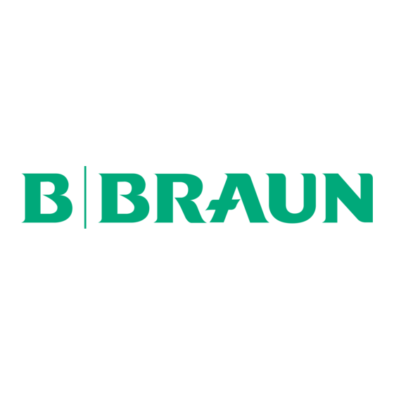 B. Braun GT300 Instructions For Use/Technical Description