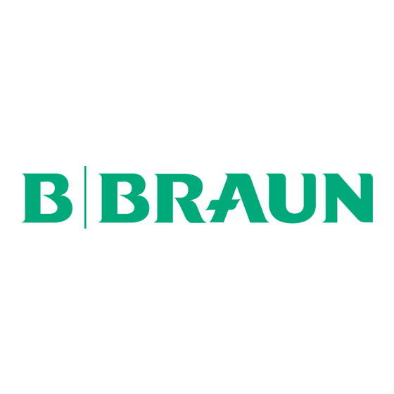 B. Braun Easypump C-bloc RA Manual