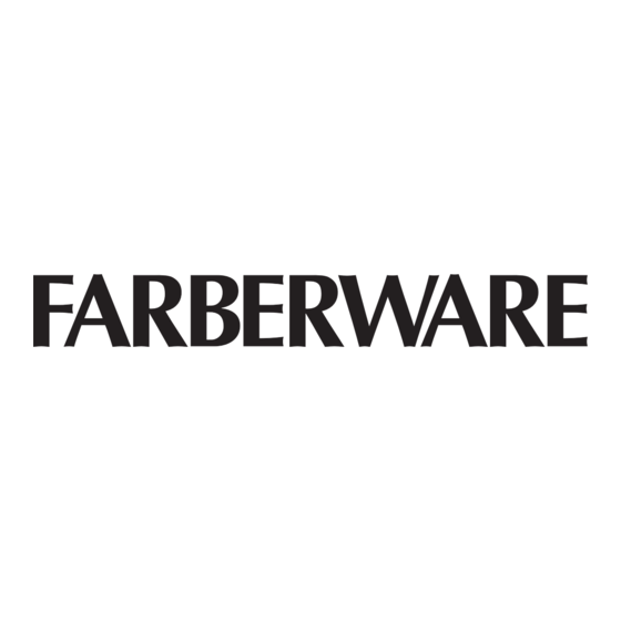 Farberware FTR700 Use And Care Instructions Manual