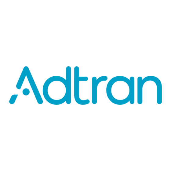 ADTRAN Total Access Total Access 19-Inch Fan Filter Installation And Maintenance Practice