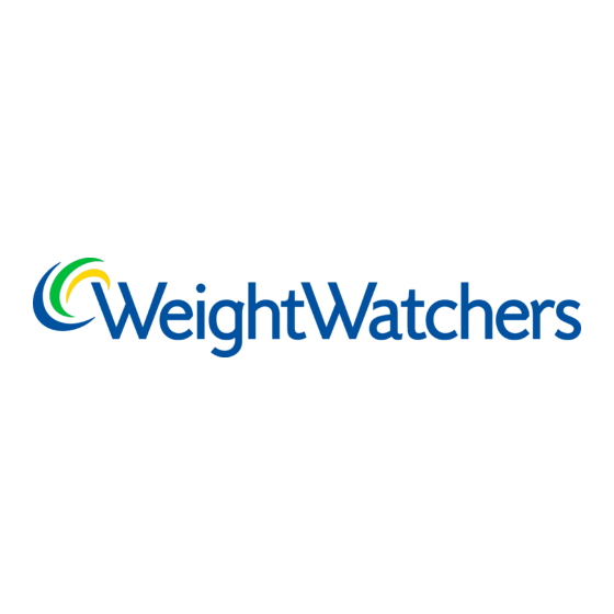Weight Watchers PointsPlus User Manual