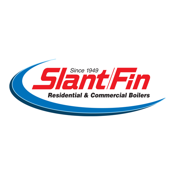 Slant/Fin GF-210W Instructions Manual