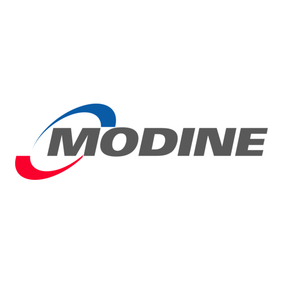 Modine Manufacturing HD Manual