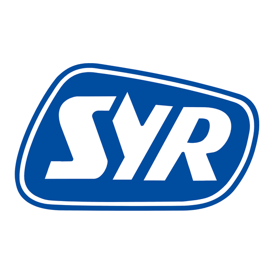 SYR LEX Plus 10 Installation And Startup