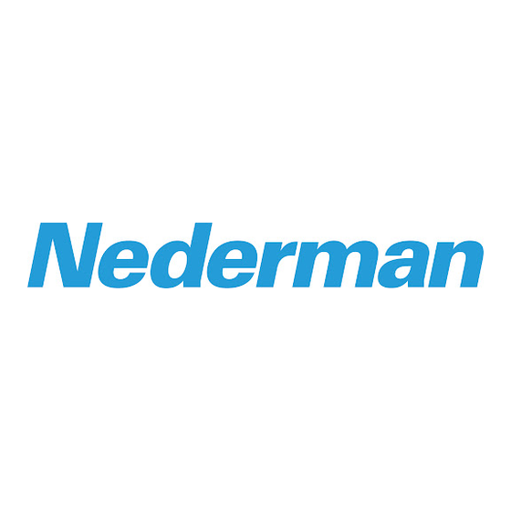 Nederman 920 User Manual