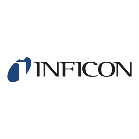 Inficon Sensistor ILS500 F Operating Manual