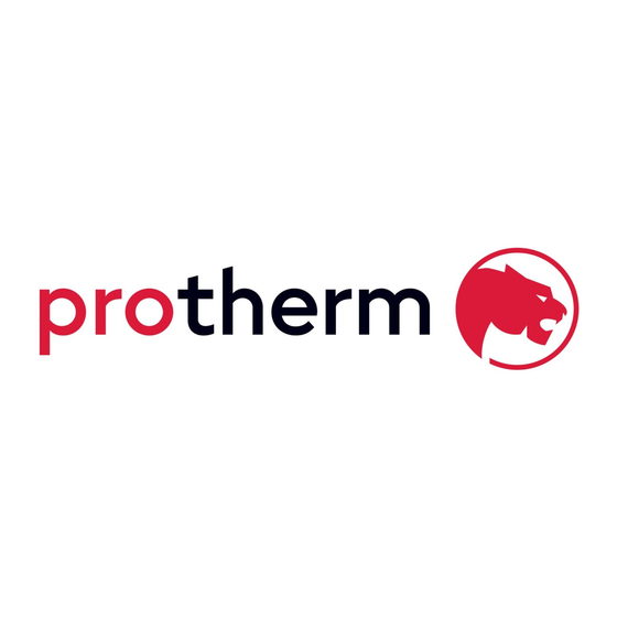 Protherm 80E User, Installation And Servicing Instructions
