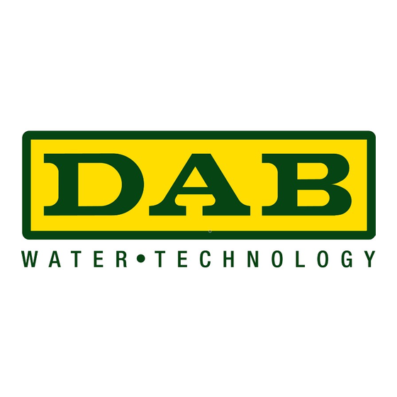 DAB KDN Series Instruction For Installation And Maintenance