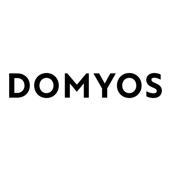 Domyos EL XMAS Operating Instructions Manual